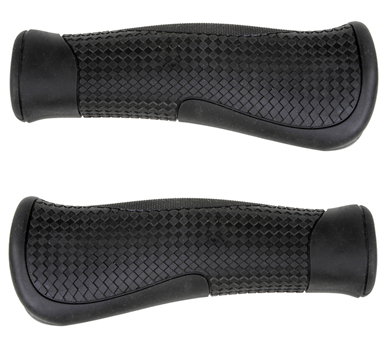 Grips Handlebar (Pair) Cushion grip with Anatomic comfort shape & Non-slip Surface